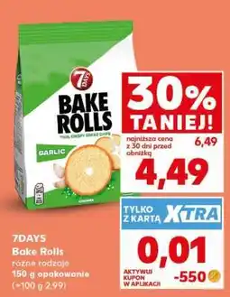 Kaufland 7DAYS Bake Rolls oferta