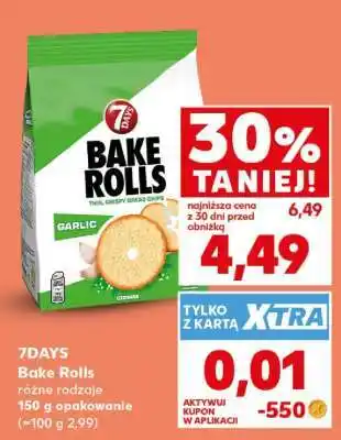 Kaufland 7DAYS Bake Rolls oferta