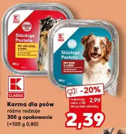 Kaufland Karma dla psów oferta