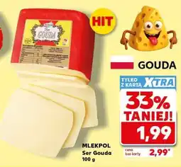 Kaufland MLEKPOL Ser Gouda 100 g oferta