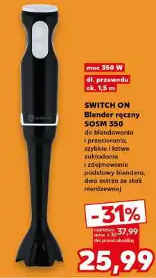 Kaufland SWITCH ON Blender ręczny SOSM 350 oferta
