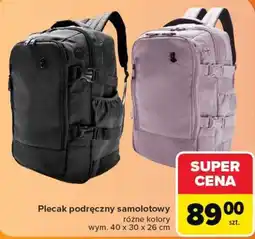 Carrefour Plecak podręczny samolotowy oferta