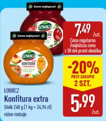 ALDI Łowicz Konfitura extra oferta