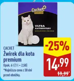 ALDI Cachet Żwirek dla kota premium oferta