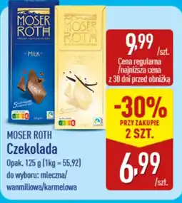 ALDI Czekolada Moser Roth oferta