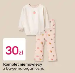 Pepco Komplet niemowlęcy z bawełną organiczną oferta