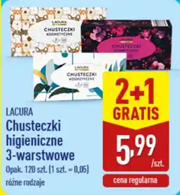 ALDI Lacura Chusteczki higieniczne 3-warstwowe oferta