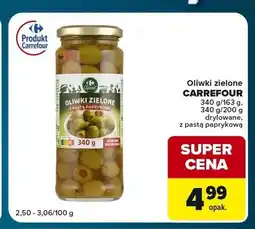 Globi Oliwki zielone drylowane Carrefour Classic oferta