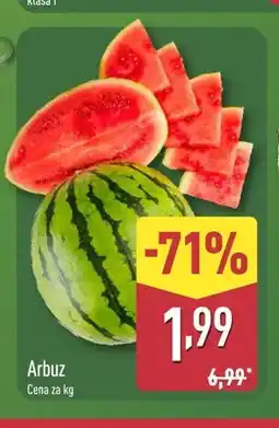 ALDI Arbuz oferta