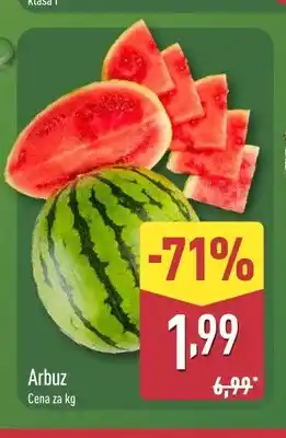 ALDI Arbuz oferta
