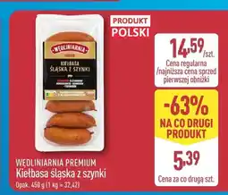 ALDI Kiełbasa śląska z szynki Wędliniarnia Premium oferta
