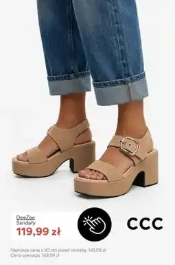 CCC Sandały damskie DeeZee oferta