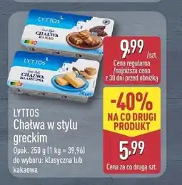 ALDI Chałwa w stylu greckim klasyczna Lyttos oferta