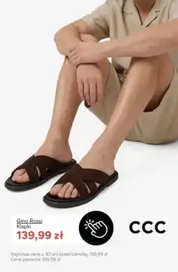 CCC Klapki Gino Rossi oferta