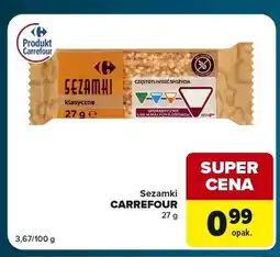 Globi Sezamki klasyczne Carrefour oferta