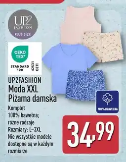 ALDI Piżama damska UP2FASHION Moda XXL oferta