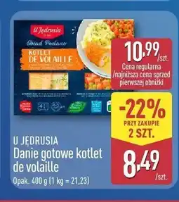 ALDI Danie gotowe kotlet de volaille U Jędrusia oferta
