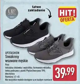 ALDI Sneakersy wsuwane męskie UP2FASHION oferta