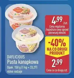 ALDI Pasta kanapkowa jajeczna Daylicious oferta