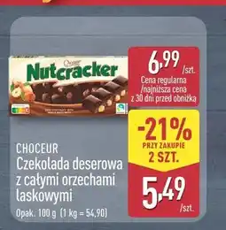 ALDI Czekolada deserowa z całymi orzechami laskowymi Choceur oferta