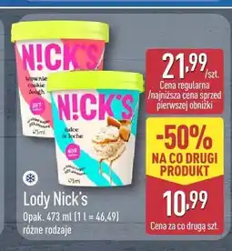 ALDI Lody Nick's brownie cookie dough oferta