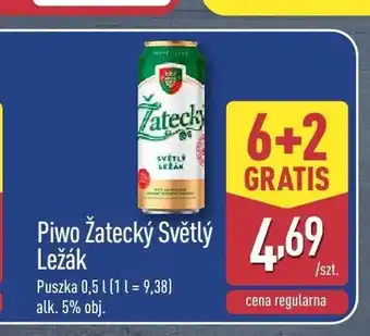 ALDI Piwo Žatecký Světlý Ležák oferta