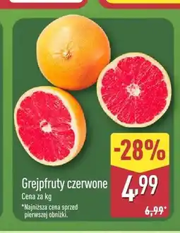 ALDI Grejpfrut czerwony oferta