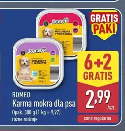 ALDI Karma mokra dla psa Romeo cielęcina i warzywa oferta