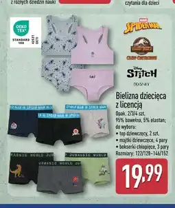 ALDI Bielizna dziecięca Spider-Man bokserki chłopięce 3-pak oferta