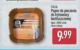 ALDI Papier do pieczenia do frytkownicy beztłuszczowej Folia oferta