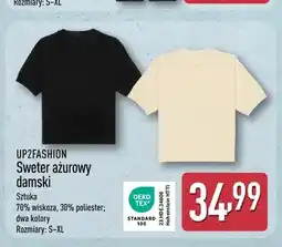 ALDI Sweter ażurowy damski UP2FASHION oferta