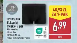 ALDI Bokserki męskie UP2FASHION 7-pak oferta