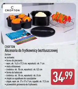 ALDI Zestaw akcesoriów do frytkownicy beztłuszczowej Crofton oferta