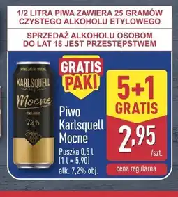 ALDI Piwo Karlsquell Mocne oferta