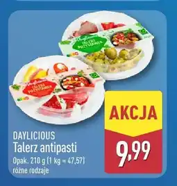 ALDI Talerz antipasti oliwki zielone Daylicious oferta