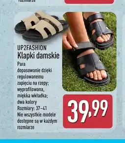 ALDI Klapki damskie UP2FASHION oferta