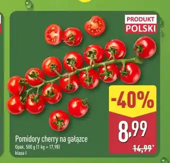 ALDI Pomidory cherry na gałązce polskie oferta