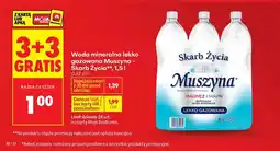 Biedronka Woda mineralna lekko gazowana Skarb Życia Muszyna oferta