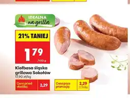 Biedronka Kiełbasa śląska grillowa Sokołów oferta
