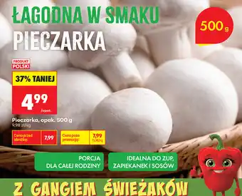 Biedronka Pieczarka, opak oferta