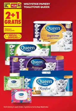 Biedronka Wszystkie papiery toaletowe Queen oferta