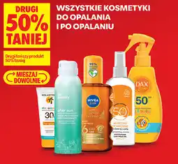 Biedronka Wszystkie kosmetyki do opalania i po opalaniu Nivea, Kolastyna, Bebeauty, Dax Sun oferta