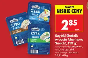 Biedronka Szybki śledzik w sosie Marinero Snack! oferta