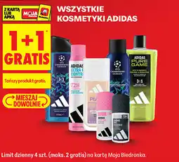 Biedronka Wszystkie kosmetyki Adidas oferta