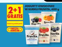 Biedronka Jogurty owocowe w kubku Fruvita oferta