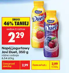 Biedronka Napój jogurtowy Jovi Duet oferta