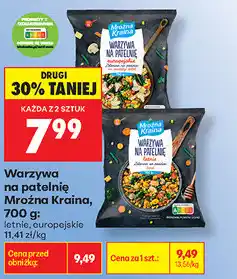 Biedronka Warzywa na patelnię Mroźna Kraina oferta