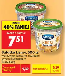 Biedronka Sałatka Lisner oferta