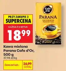 Biedronka Kawa mielona Parana Cafe d'Or oferta