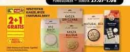 Biedronka Kasze, ryże i natural mixy Plony Natury i Asia Flavours oferta